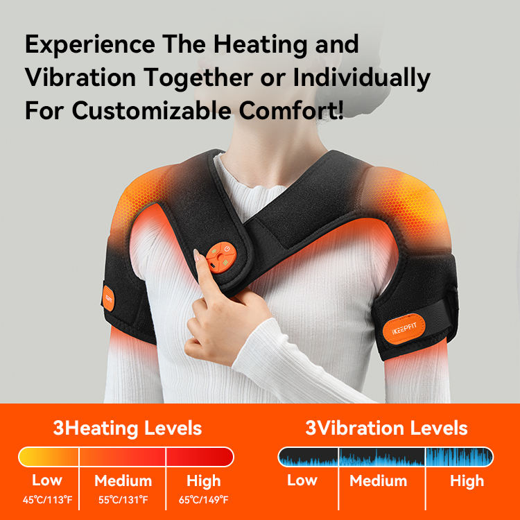 ShoulderEase Flex Pro- Heat and Vibration Shoulder Hassle-Free Massager