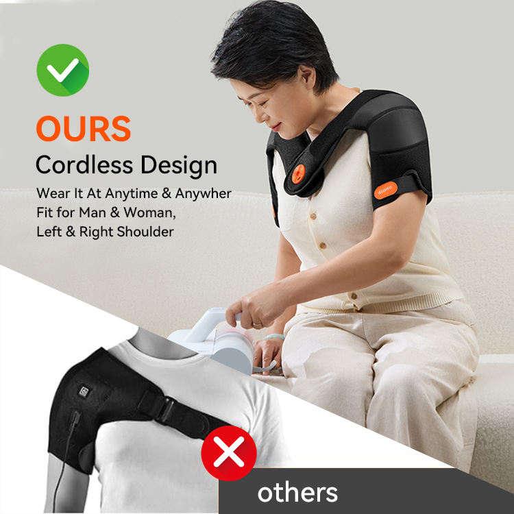 ShoulderEase Flex Pro- Heat and Vibration Shoulder Hassle-Free Massager