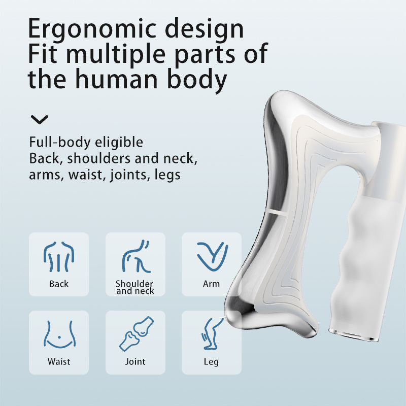 SprintFit FasciaBlade™ — 3-in-1 Heated Fascia Massager (Microcurrent + Heat + Vibration)