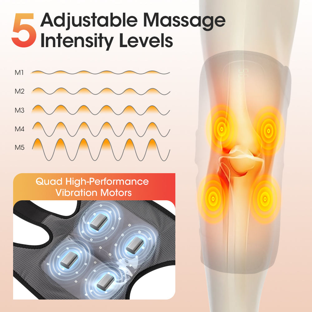 KneeRevive Pro - Heat and Vibration Therapy for Knees