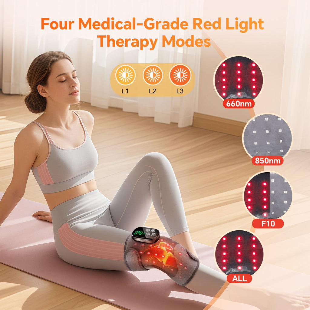 KneeRevive Pro - Heat and Vibration Therapy for Knees