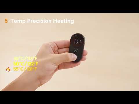 ShoulderEase Flex - Heat and Vibration Magnetic Controlled Shoulder Massager