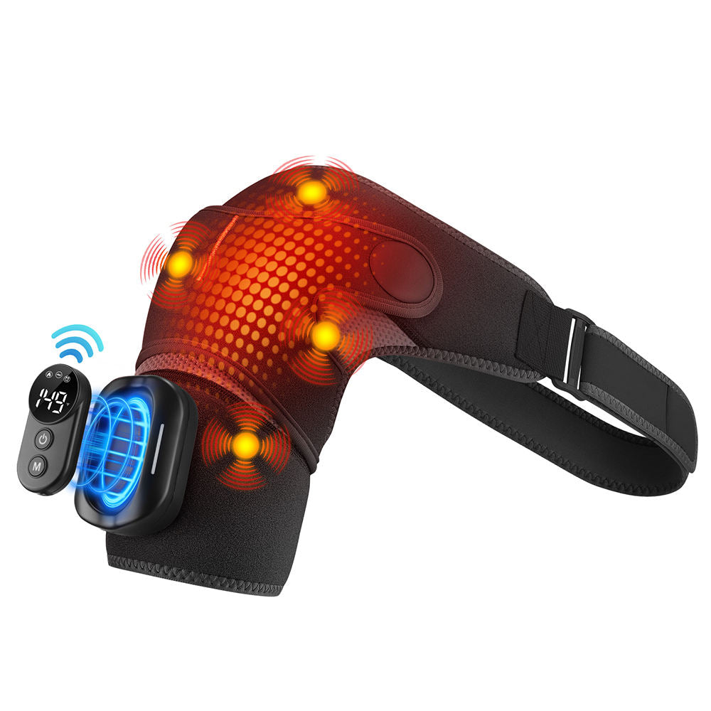 ShoulderEase Flex - Heat and Vibration Magnetic Controlled Shoulder Massager