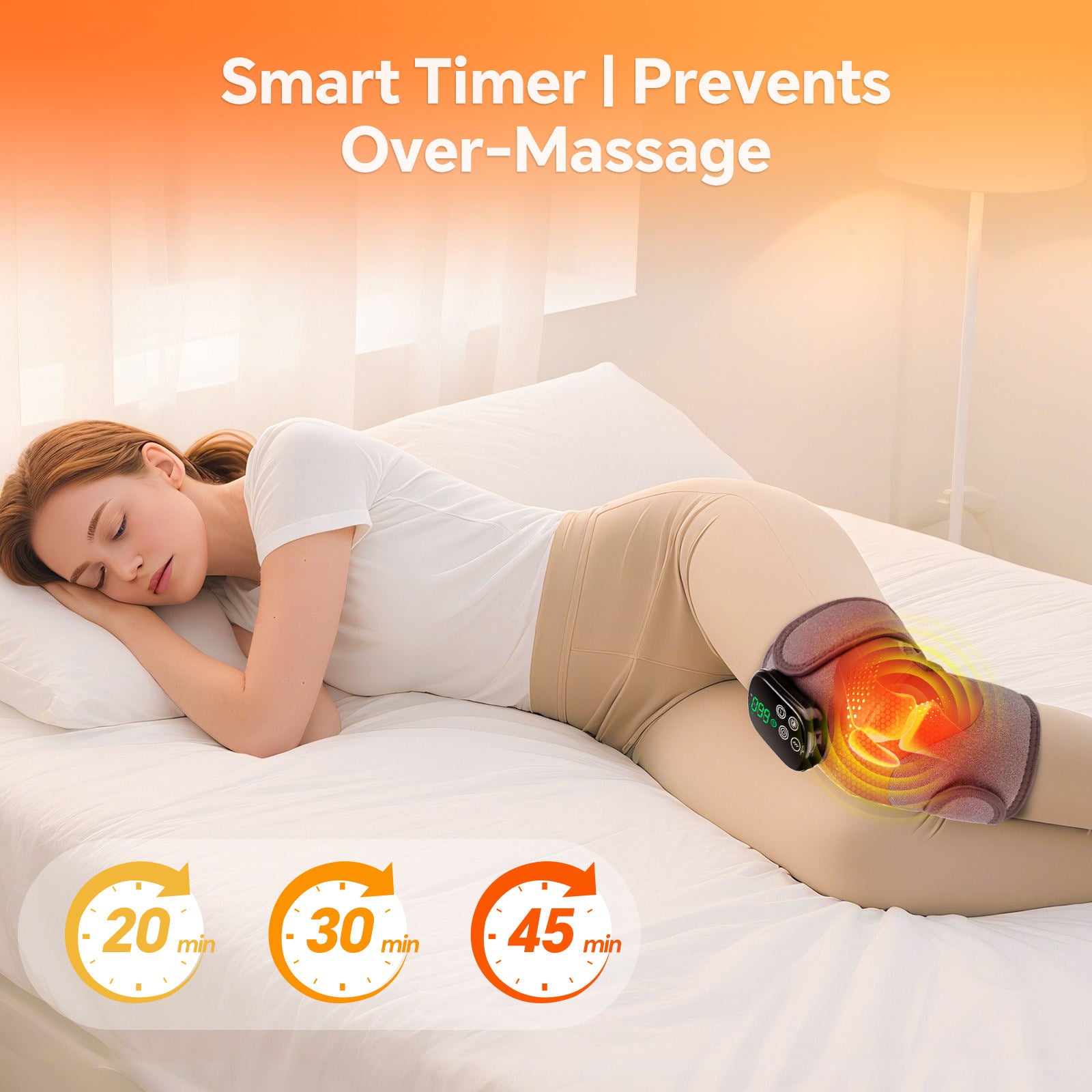 KneeRevive Pro - Heat and Vibration Therapy for Knees