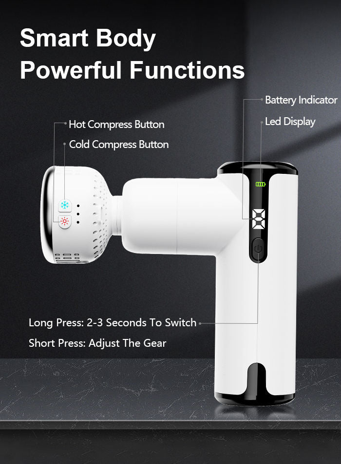 SprintFit ProTherma – Hot & Cold Therapy Massage Gun